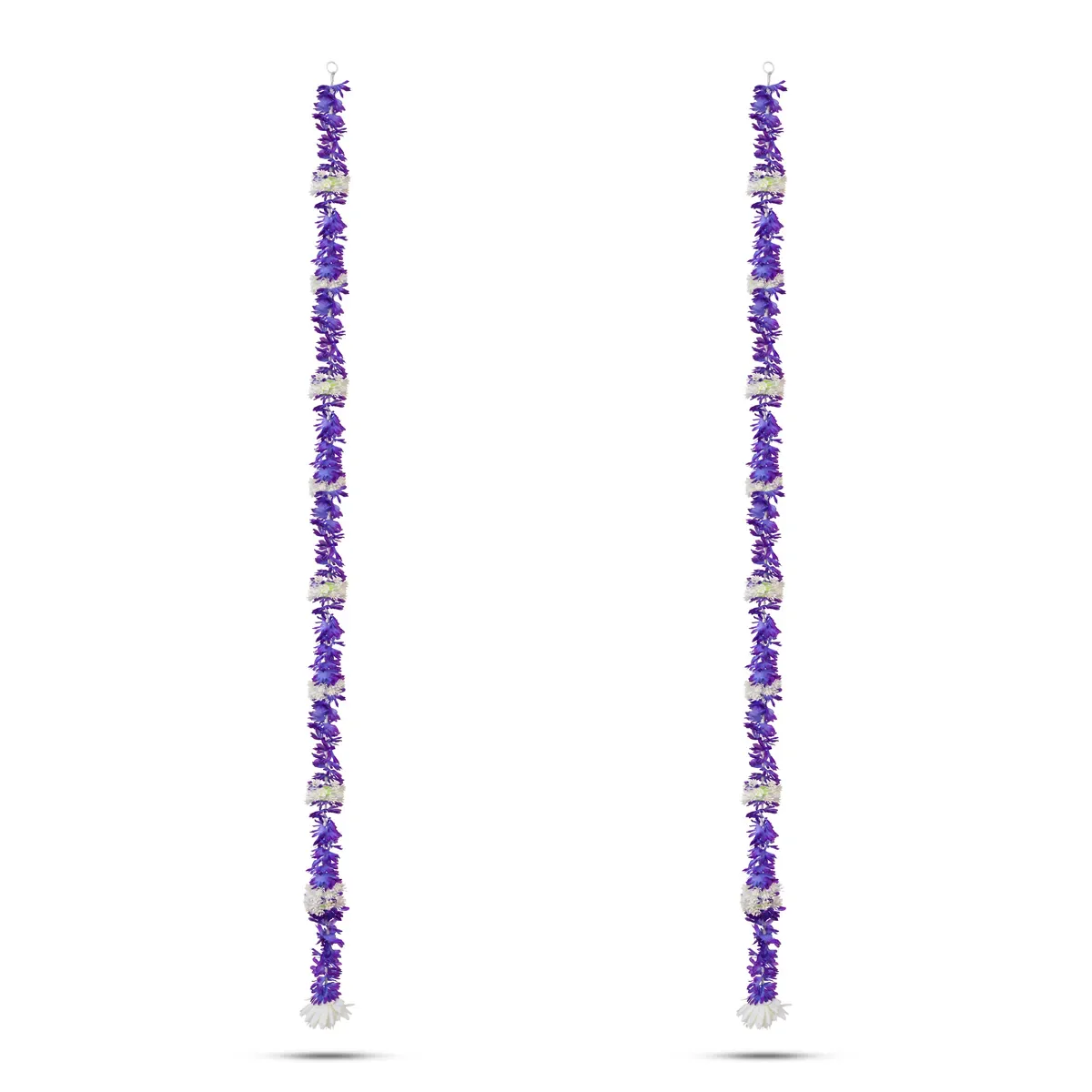 Side Toran Pair - 65 Inches | Flower Design Thoranam/ Door Hanging Bandanwar For Home Entrance Decor
