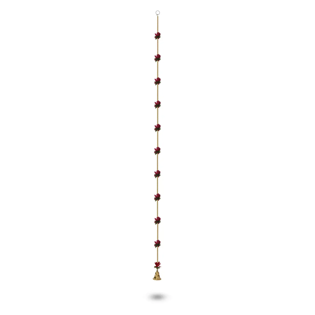 Side Toran Pair - 69 Inches | Rose Bud Design Thoranam/ Traditional Bandanwar For Pooja & Home Decor - Image 3