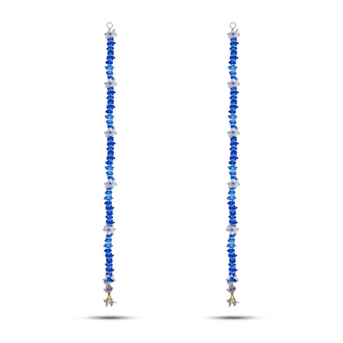 Side Toran Pair - 69 Inches | Traditional Floral Thoranam/ Door Hanging Bandanwar For Pooja Decor