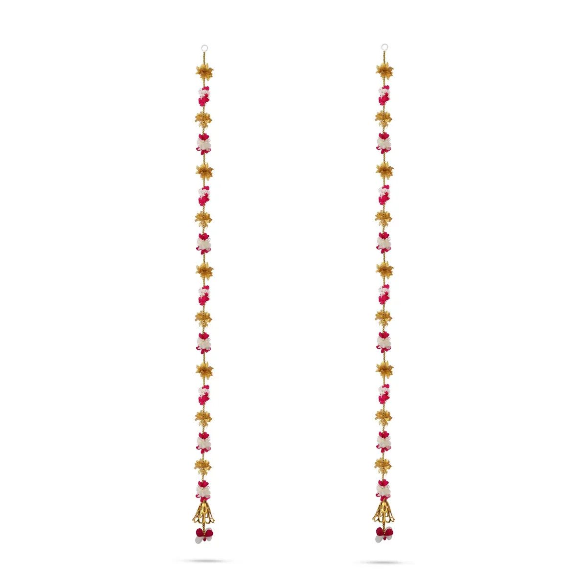 Side Toran Pair - 70 Inches | Artificial Flower Hanging Thoranam/ Door Decor Bandanwar For Festival Use - Image 2
