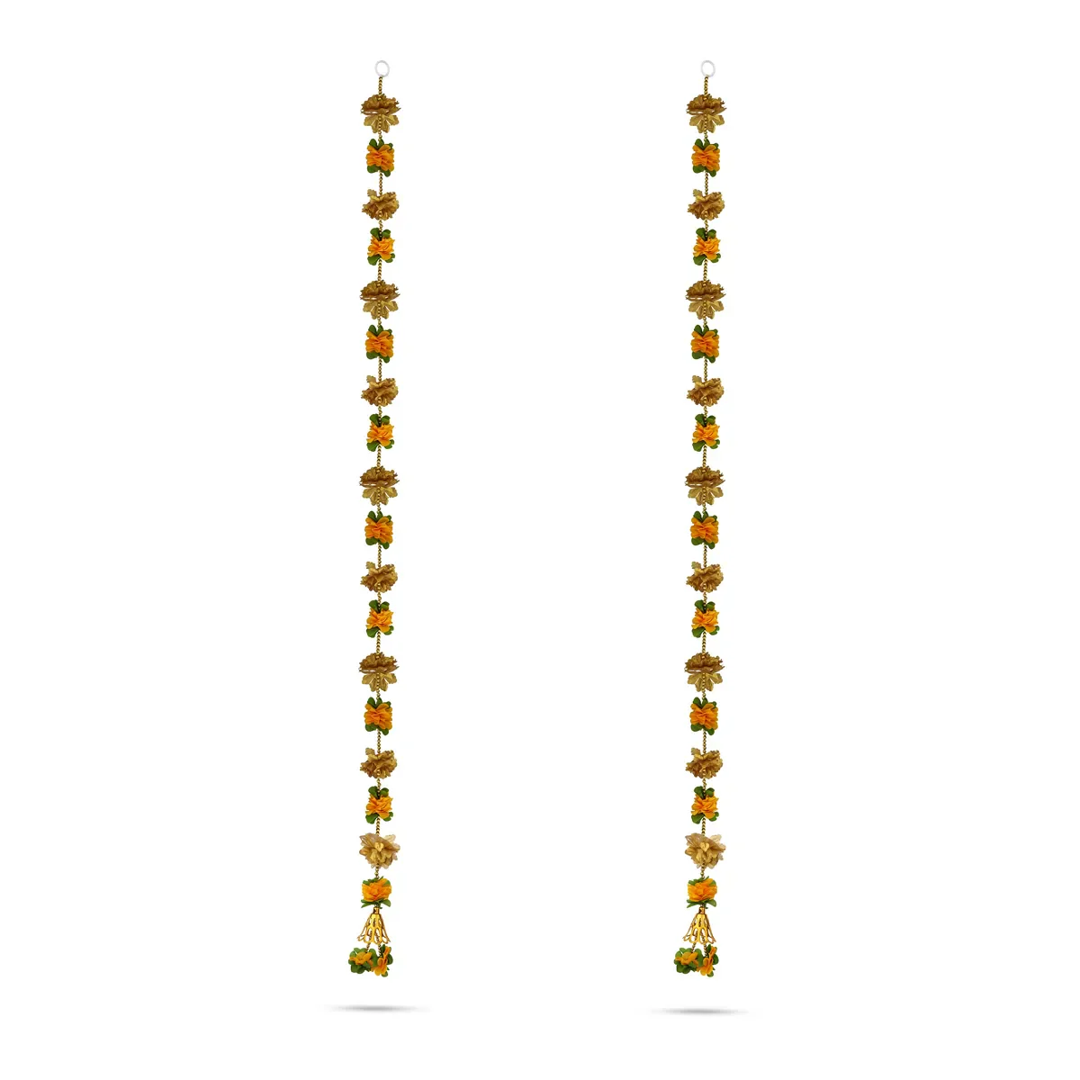 Side Toran Pair - 70 Inches | Artificial Flower Hanging Thoranam/ Door Decor Bandanwar For Festival Use - Image 3