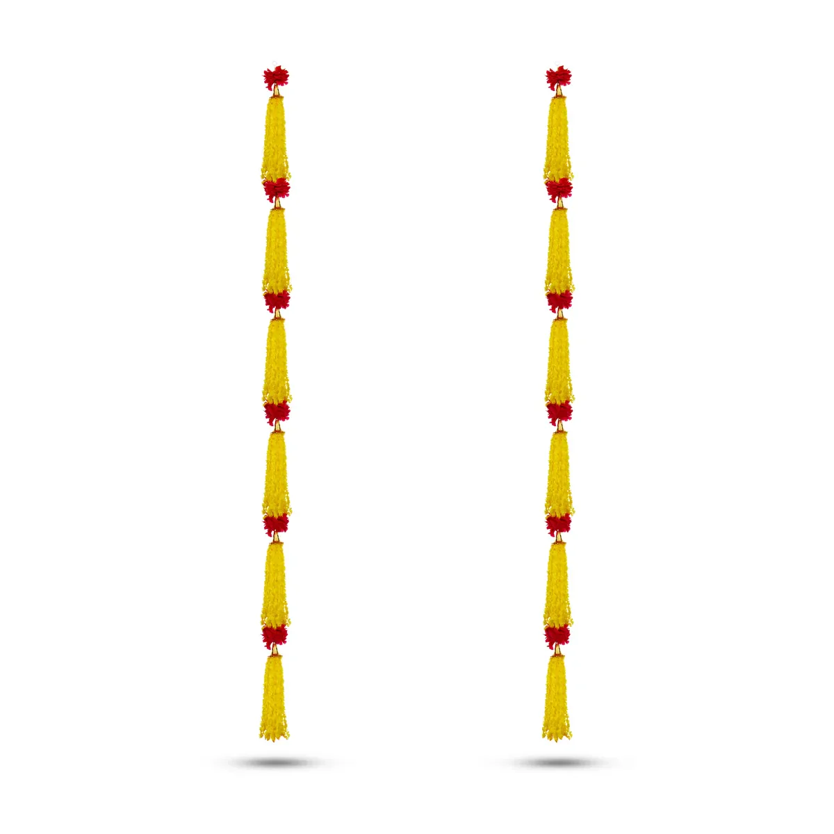 Side Toran Pair - 73 Inches | Tassel Design Thoranam/ Decorative Door Hanging Bandanwar For Home Entrance - Image 3