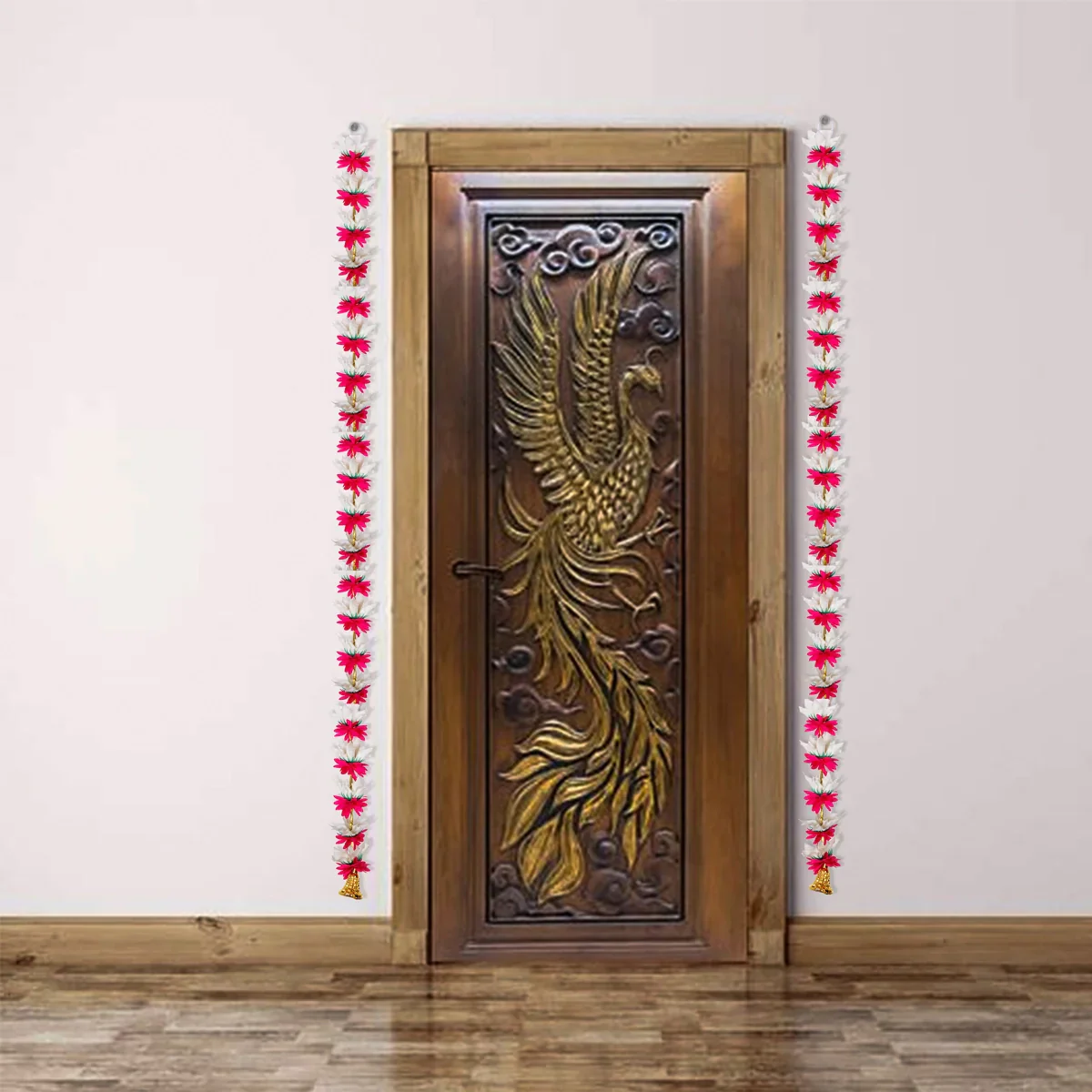 Side Toran Set - 59 Inches | 2 Pcs/ Door Hanger/ Bandanwar/ Thoranam for Home Decor - Image 15
