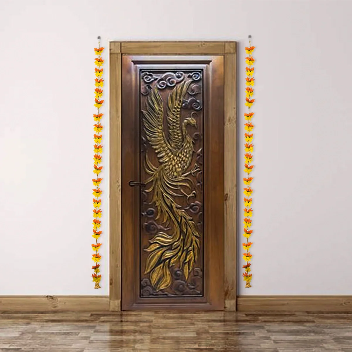 Side Toran Set - 59 Inches | 2 Pcs/ Door Hanger/ Bandanwar/ Thoranam for Home Decor - Image 16