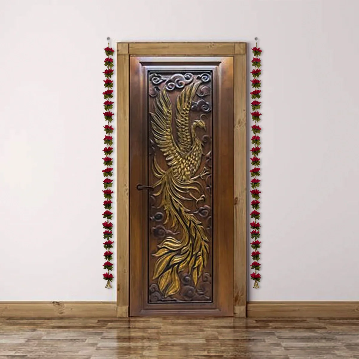 Side Toran Set - 59 Inches | 2 Pcs/ Door Hanger/ Bandanwar/ Thoranam for Home Decor - Image 17