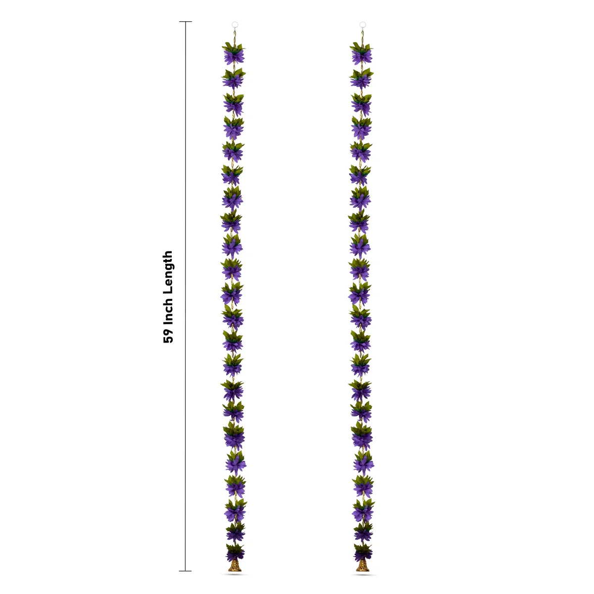 Side Toran Set - 59 Inches | 2 Pcs/ Door Hanger/ Bandanwar/ Thoranam for Home Decor - Image 18