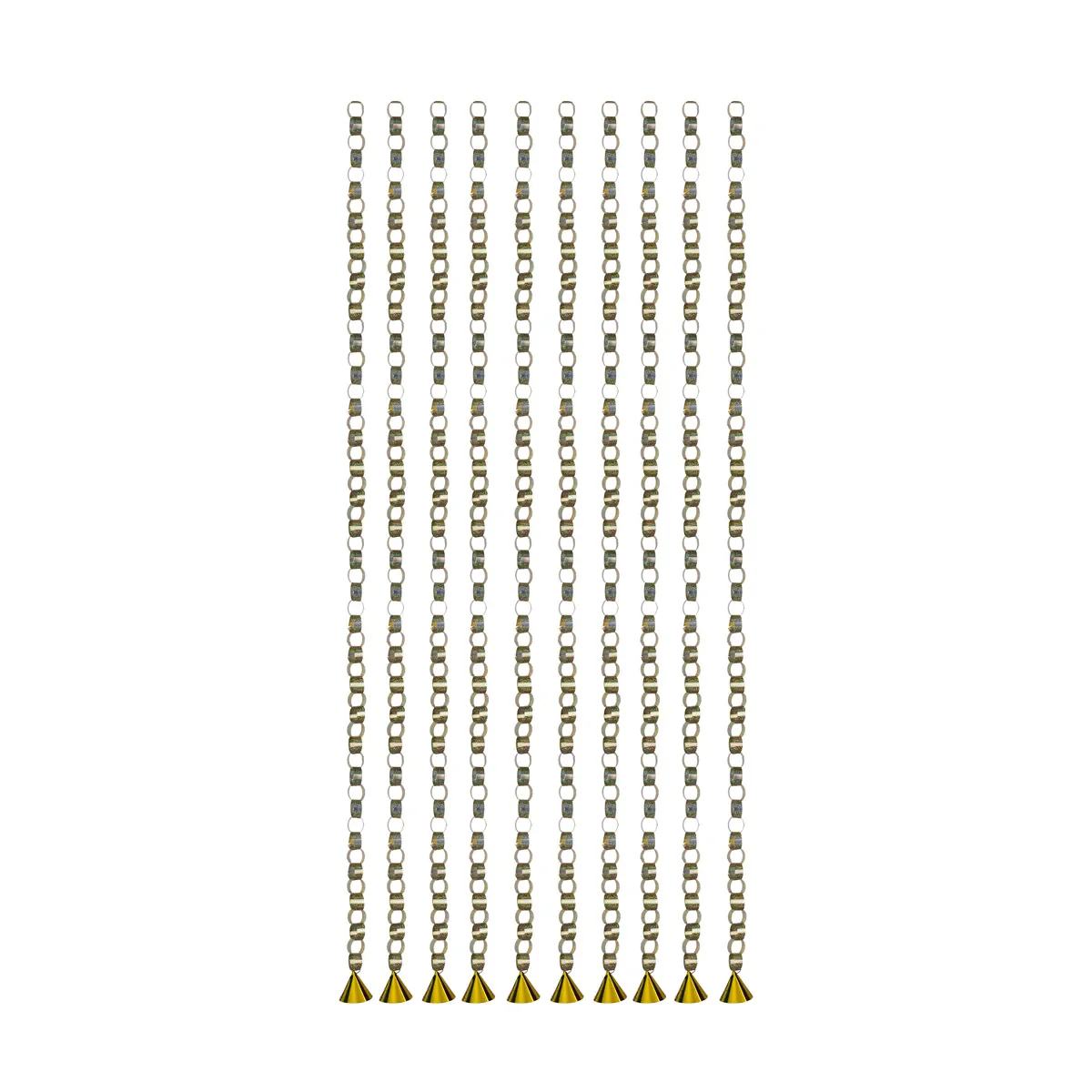 Side Toran Set - 69 Inches | 10 Pcs / Artificial Thoranam / Door Hanging Toran For Home Entrance - Image 3