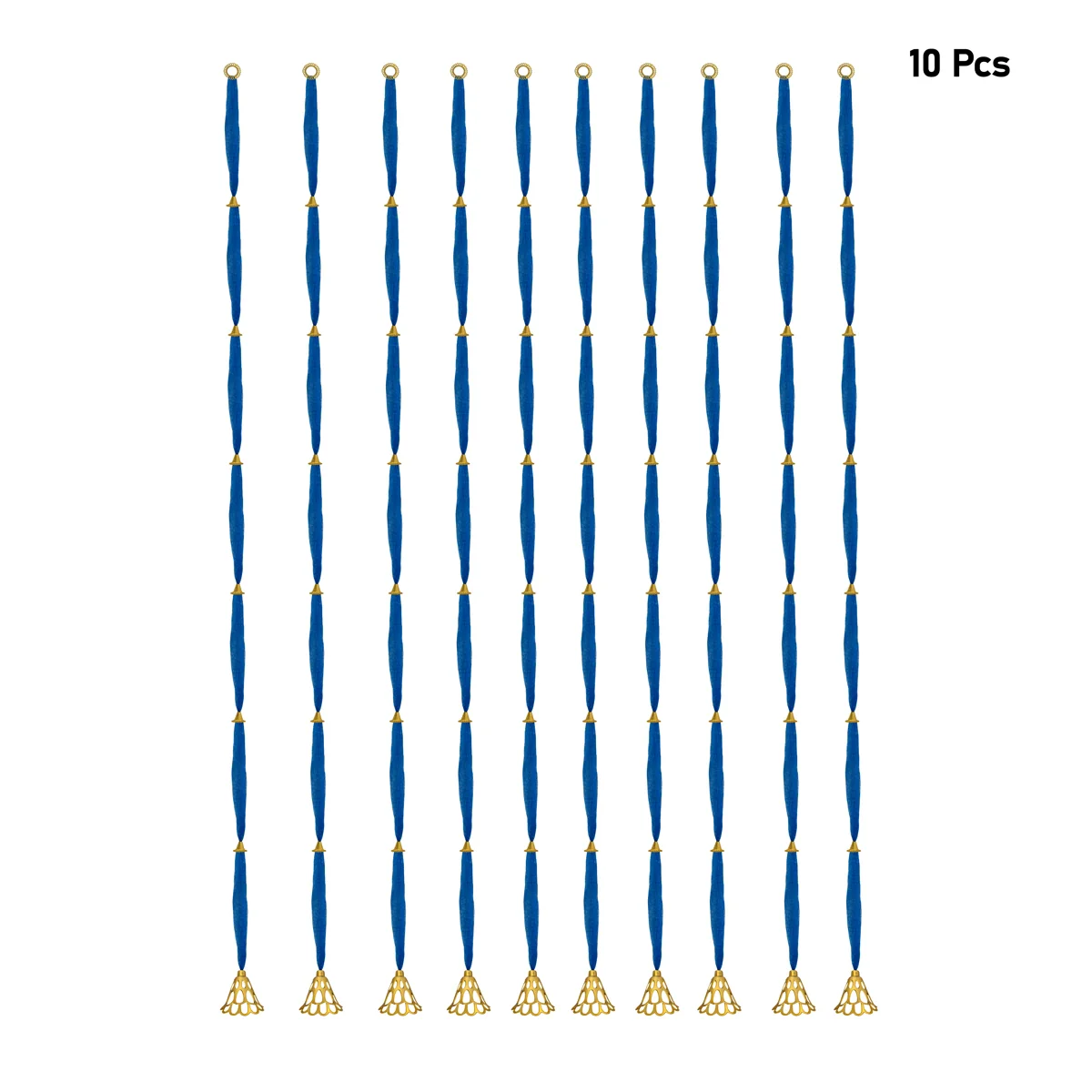 Side Toran Set - 70 Inches | 10 Pcs Set/ Bell Design Thoranam/ Bandanwar For Home Entrance Decor - Image 2