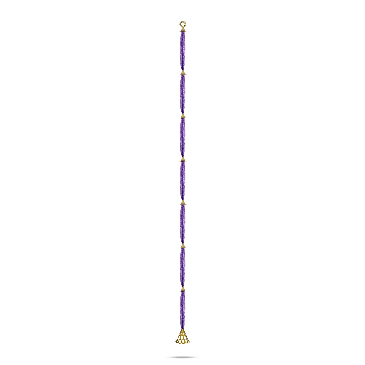 Side Toran Set - 70 Inches | 10 Pcs Set/ Bell Design Thoranam/ Bandanwar For Home Entrance Decor - Image 7