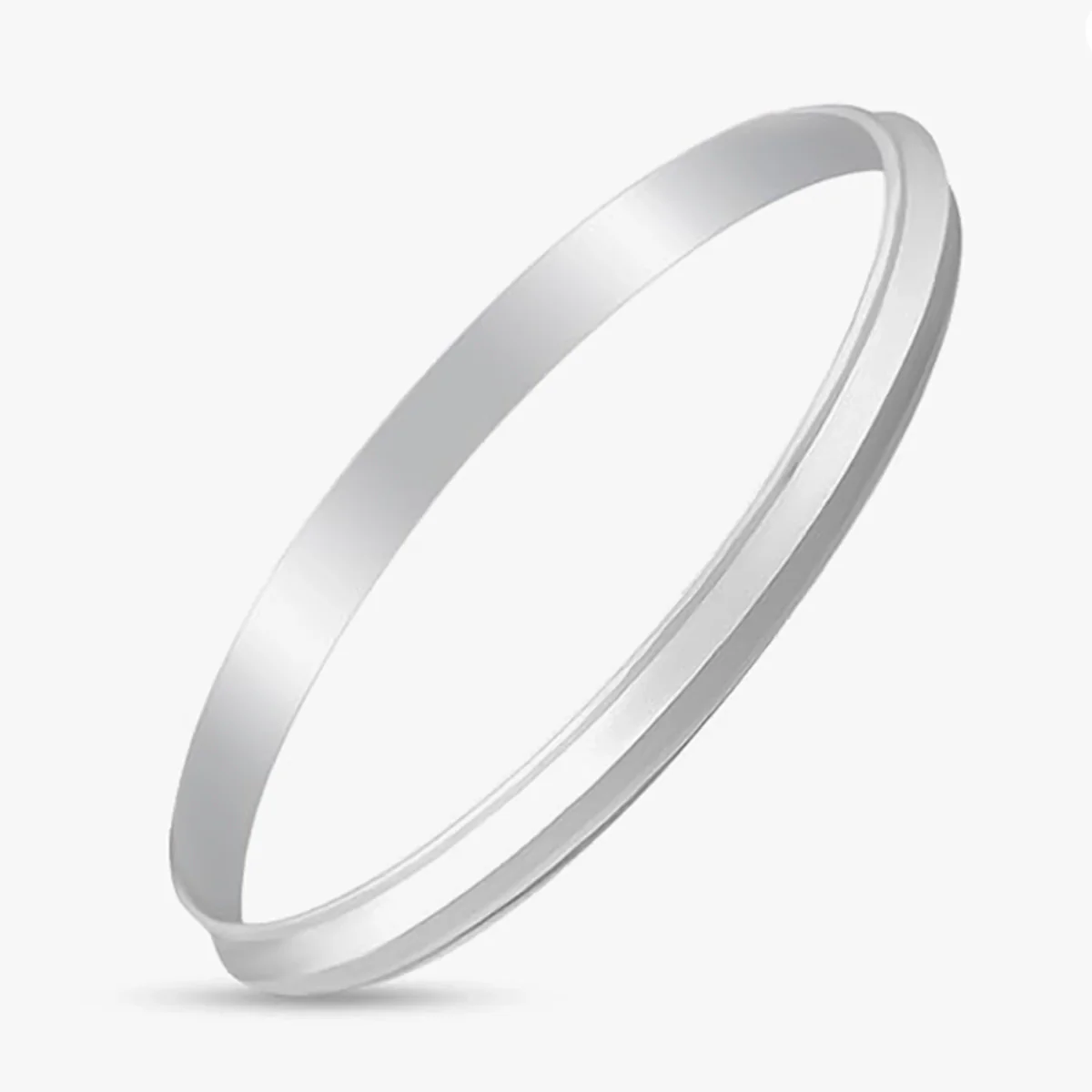 Silver Kada - Size 2 | V Baby Kaapu/ Bracelet Kada/ Bangle Kada For Infant Traditional Wear