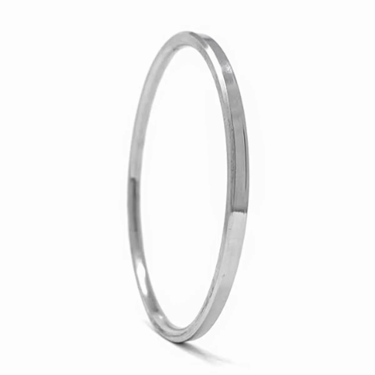 Silver Kada - Size 2 X 4 | Kaapu/ Bracelet Kada/ Bangle Kada For Daily And Traditional Wear