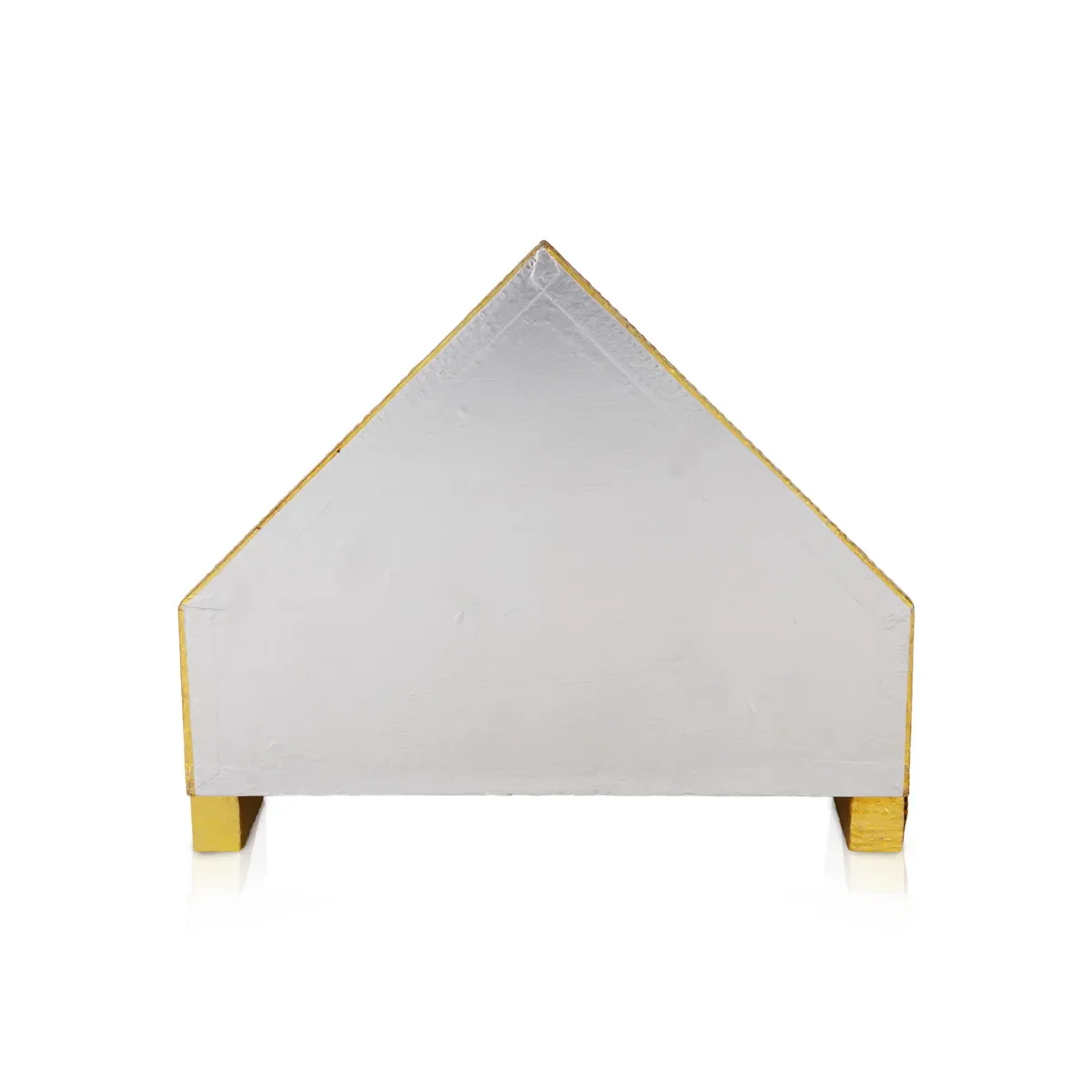 Simhasan - 8 X 6.75 Inches | Wooden Golden Singhasan/ Deity Throne/ Idol Seat For Deity - Image 14