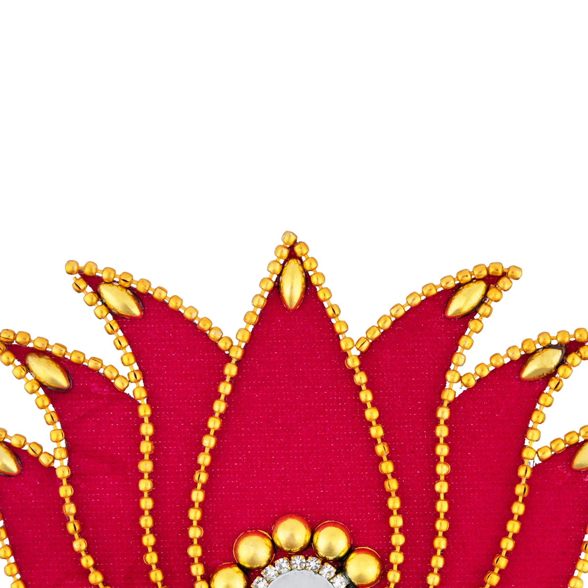 Rangoli Lotus Design - 3.5 x 2 Inches | Mirror Design Kolam Design for Pooja Decor/ Assorted Colour - Image 3