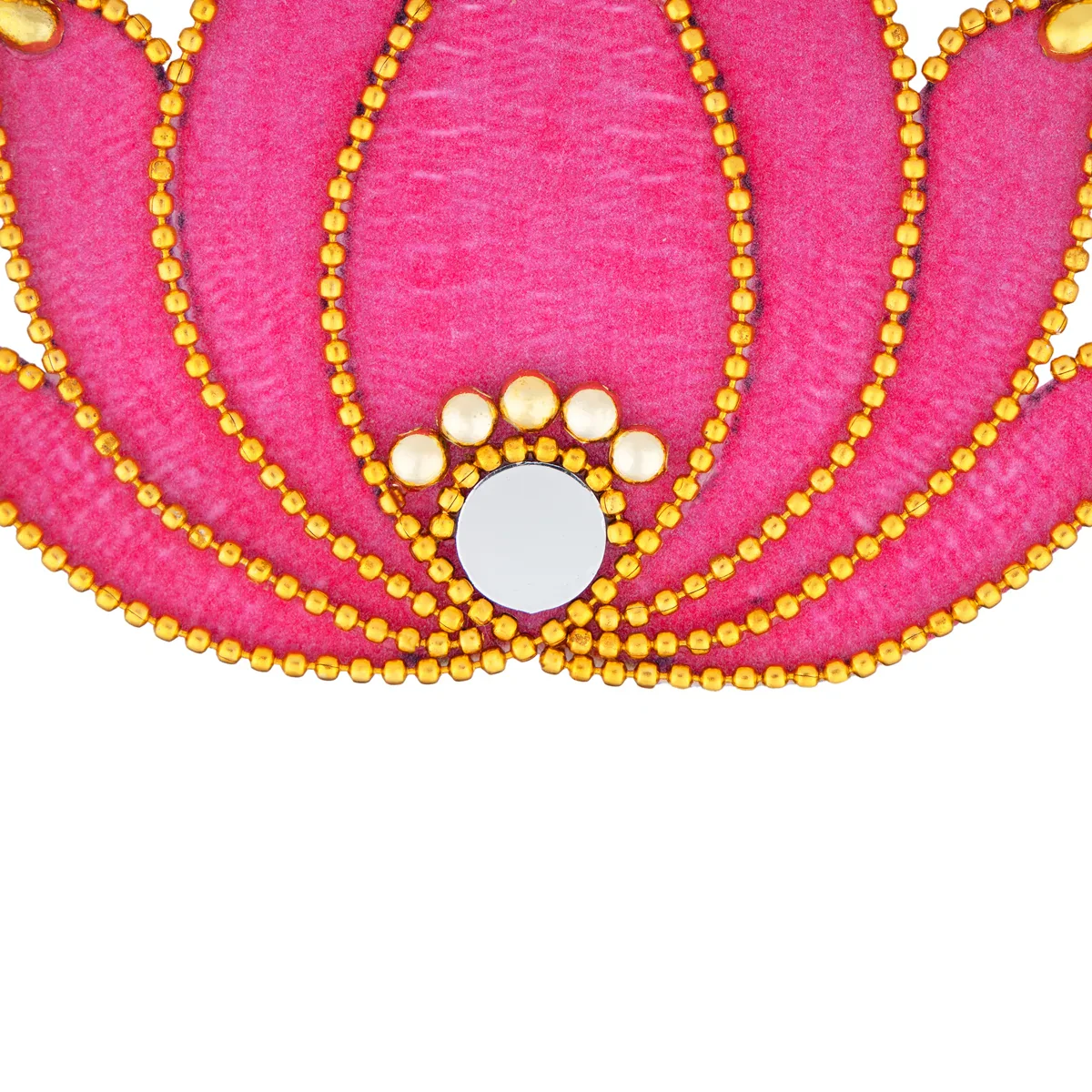 Rangoli Lotus Design - 3.5 x 2 Inches | Mirror Design Kolam Design for Pooja Decor/ Assorted Colour - Image 7