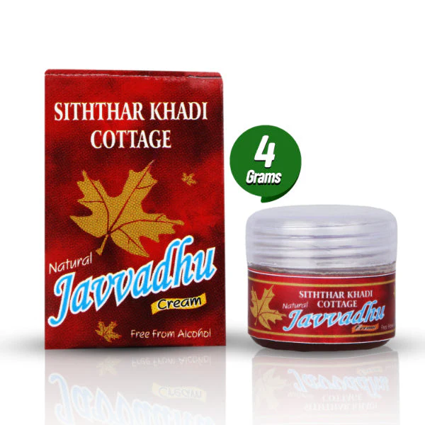 Siththar Khadi Javvadhu Cream- 4 Gms | Javvadhu Scented Cream/Javadhu Fragrance Cream For Devotional Application - Image 3