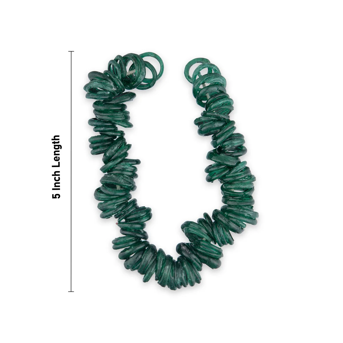 Bangle Hara - 5 Inches | Green Colour Bangle Mala/ Valaiyal Malai/ Bangle Garland for Deity - Image 2