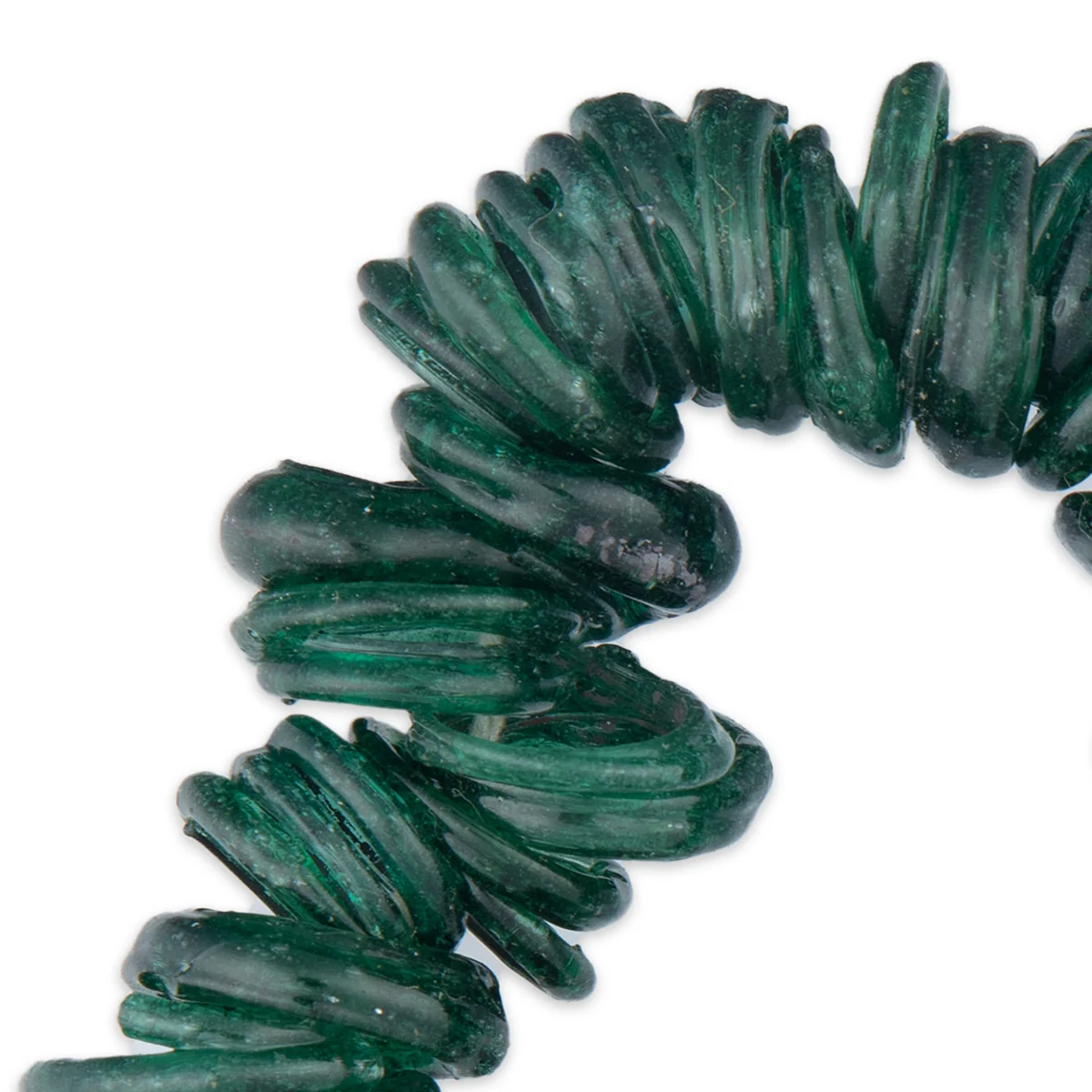 Bangle Hara - 5 Inches | Green Colour Bangle Mala/ Valaiyal Malai/ Bangle Garland for Deity - Image 3