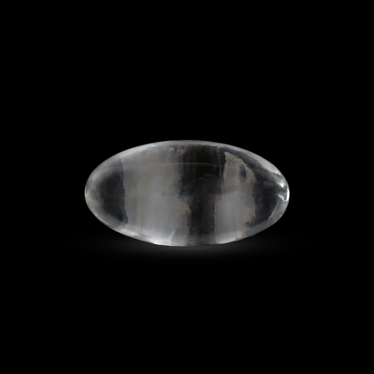 Spatika Banalingam - 2 X 1 Inches | Sphatik Shiva Lingam/ Sphatik Shivling For Pooja And Positive Vibrations