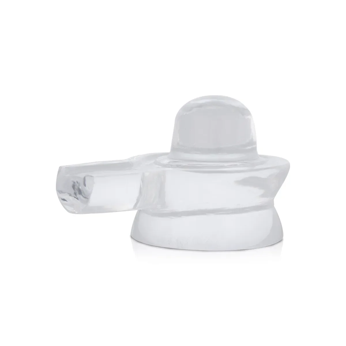 Spatika Shiva Lingam - 1 X 1.5 Inches | Spatika Lingam/ Sphatika Lingam For Meditation And Daily Worship - Image 2