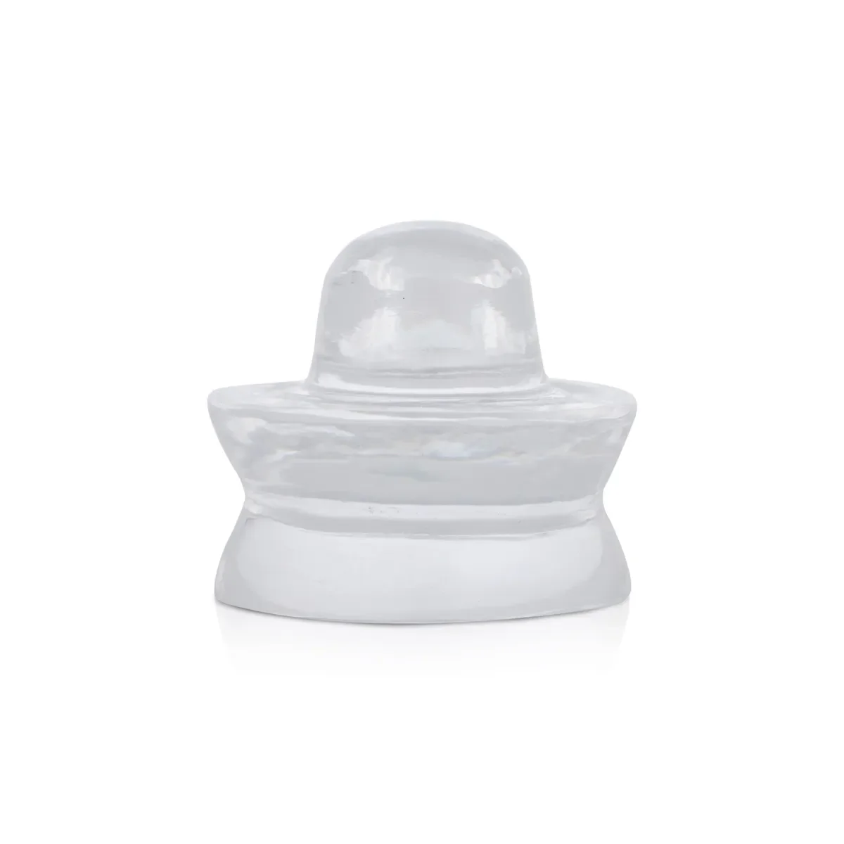 Spatika Shiva Lingam - 1 X 1.5 Inches | Spatika Lingam/ Sphatika Lingam For Meditation And Daily Worship - Image 5