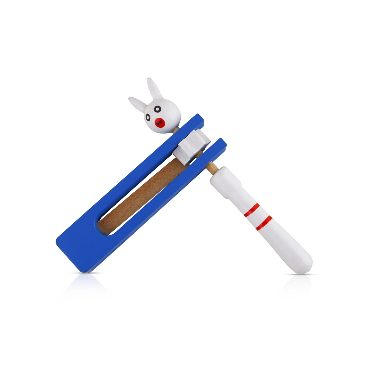 Spinning Rattle Toy - 6.5 x 5 Inches | Wooden Toy for Kids - Image 5