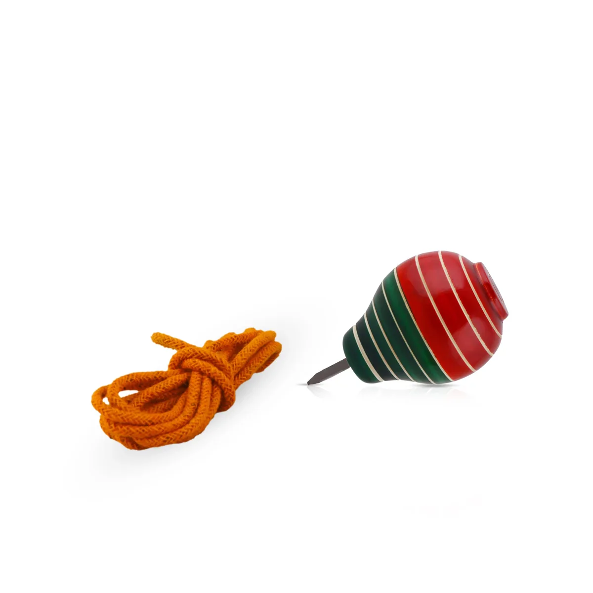 Spinning Top - 3.5 Inches | Spinner Top Toy/ Wooden Toy for Kids - Image 4
