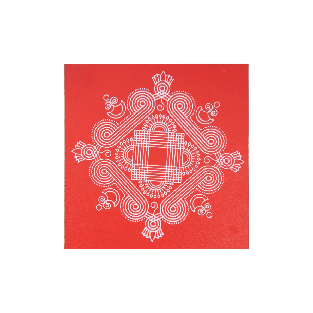Square Manai with Bush Leg - 1.5 x 6 Inches | Chowki/ Wooden Bajot/ Aasan for Pooja - Image 10