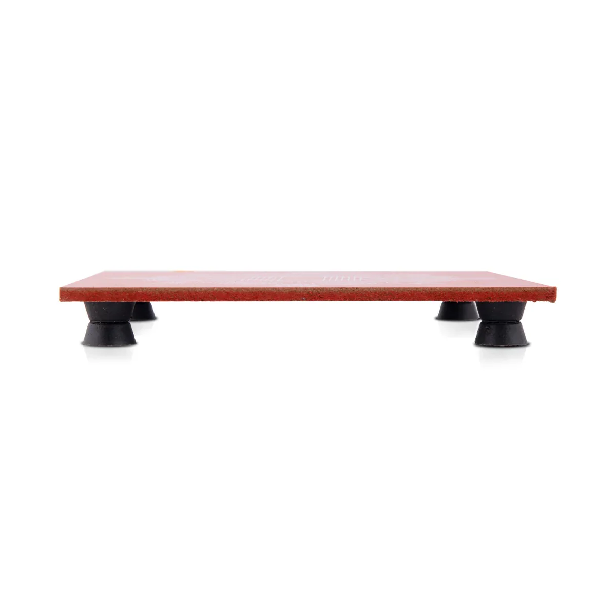 Square Manai with Bush Leg - 1.5 x 6 Inches | Chowki/ Wooden Bajot/ Aasan for Pooja - Image 7