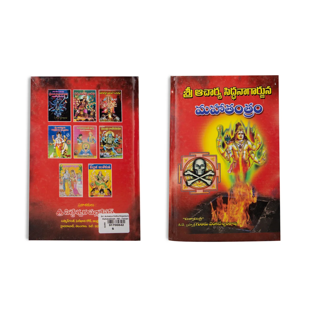 Sri Acharya Siddha Nagarjuna Maha Tantram - Telugu | Hindu Tantra Book - Image 2