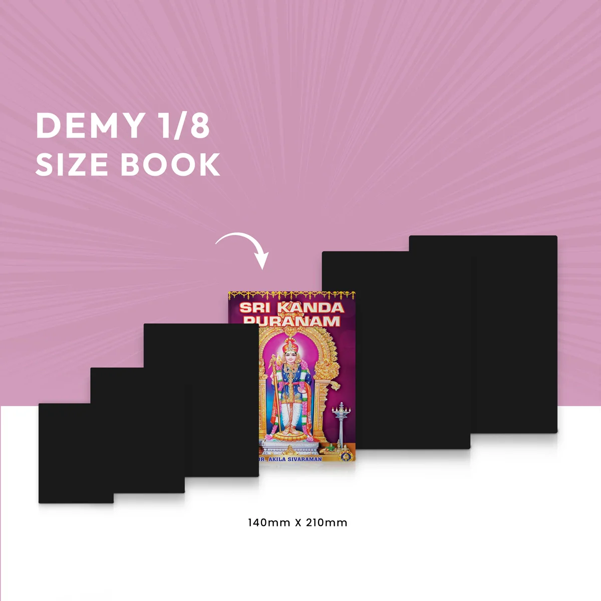 Sri Kanda Puranam - English | by Dr. Akila Sivaraman/ Purana Book/ Hindu Spiritual Book - Image 5