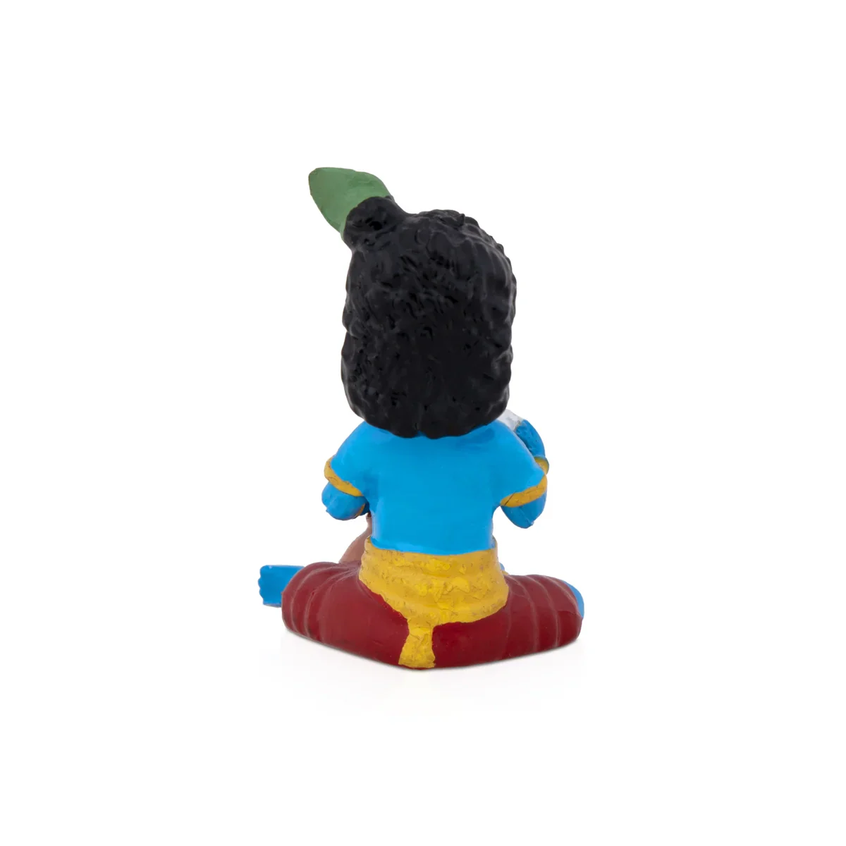 Sri Krishna Idol - 2 x 1.5 Inches | Plastic Kannan Statue for Pooja - Image 4