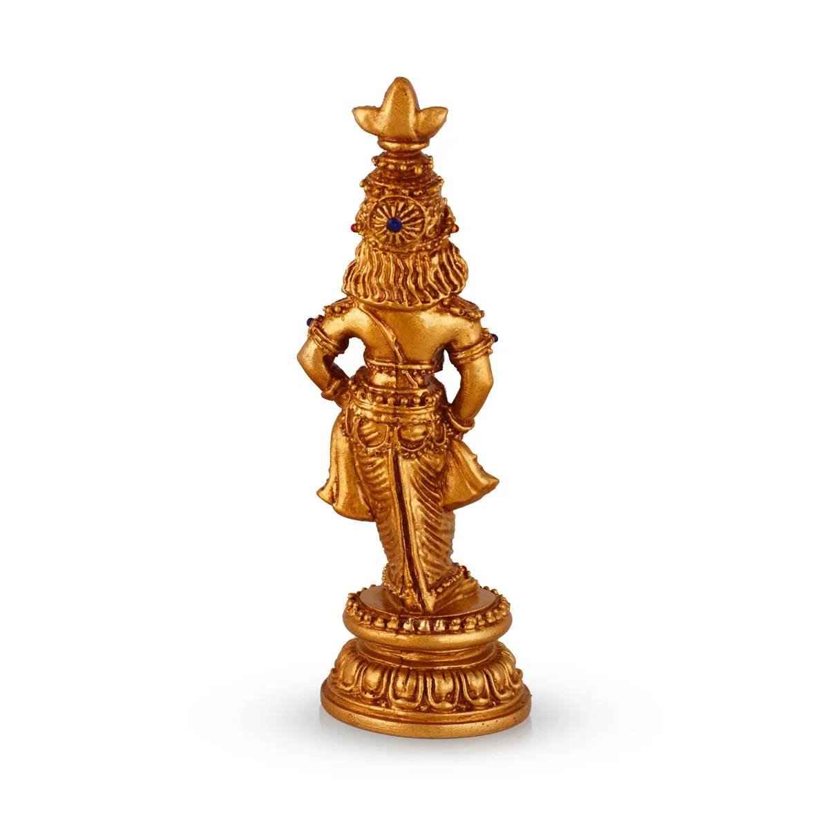 Sri Krishna Idol - 7 x 3 Inches | Resin Kannan Statue for Pooja - Image 5