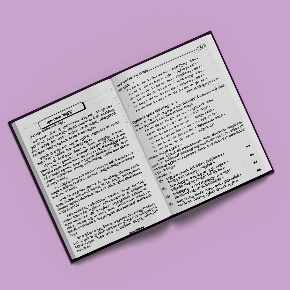 Sri Mahidharacharya Krita Mantra Mahodhadi Stri Devata Kalpah - Telugu | by Bhaskara Raya/ Hindu Stotra Book - Image 3