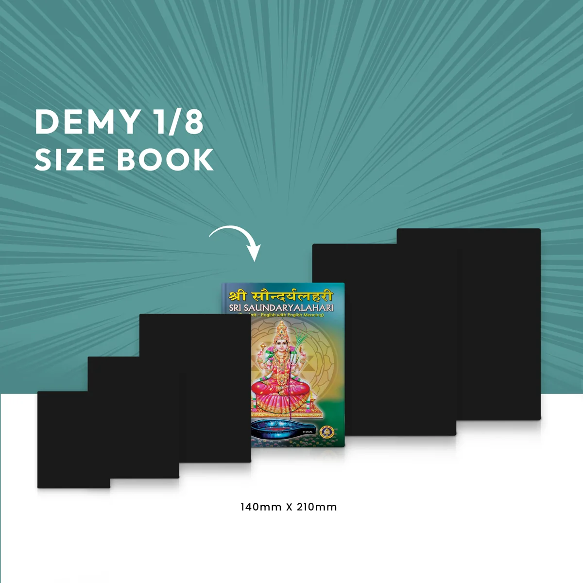 Sri Saundaryalahari - Sanskrit - English (with English Meaning) | Stotra Book/ Hindu Religious Book - Image 5