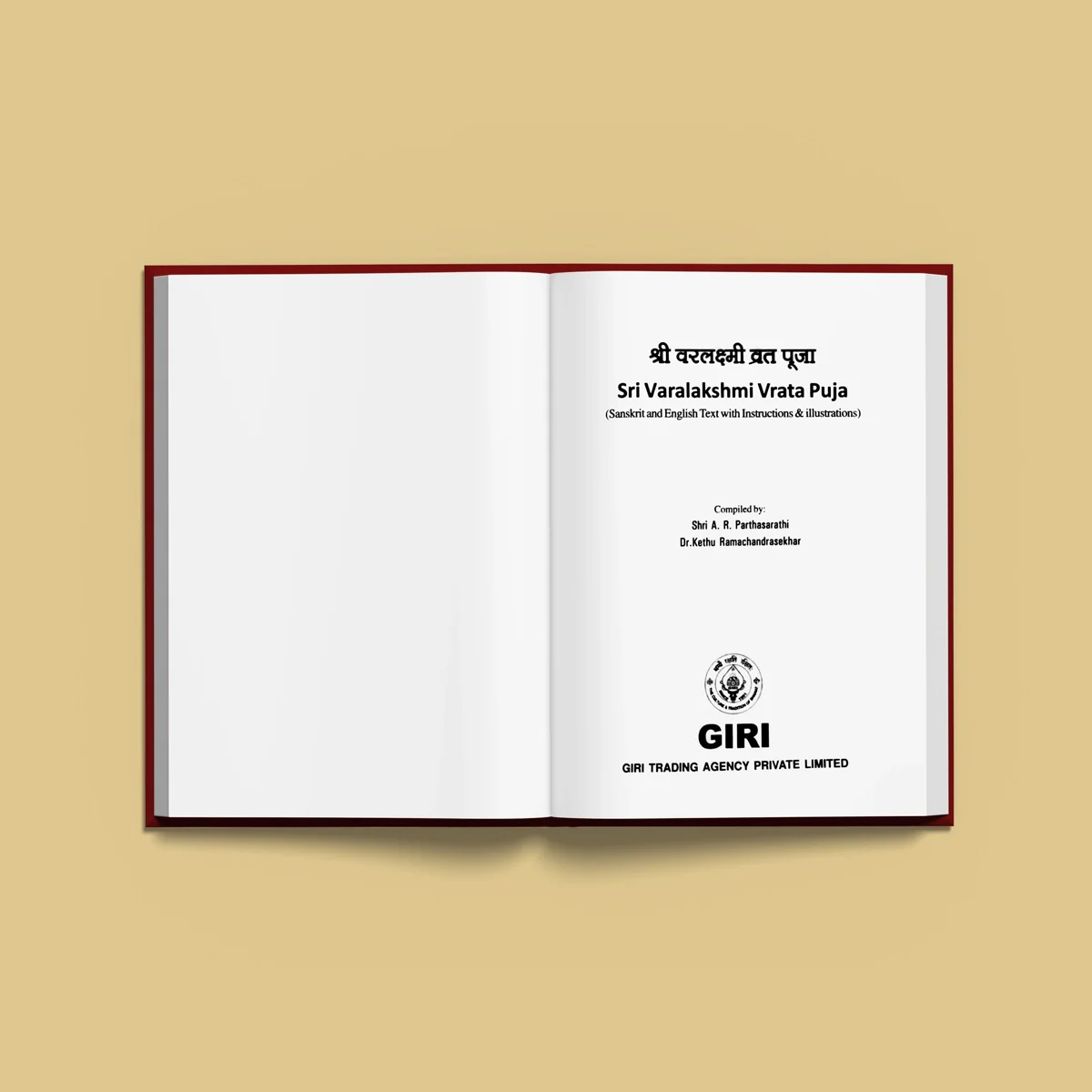 Sri Varalakshmi Vrata Puja - Sanskrit and English Text with Instructions Illustrations - English | Hindu Religious Book - Image 3