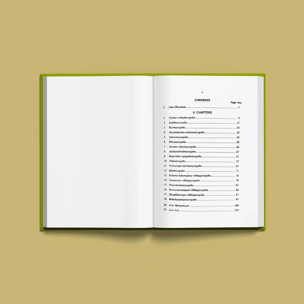Srimad Bhagavad Gita - Bold Print - Sanskrit | Srimad Bhagavad Geeta/ Hindu Holy Book - Image 3