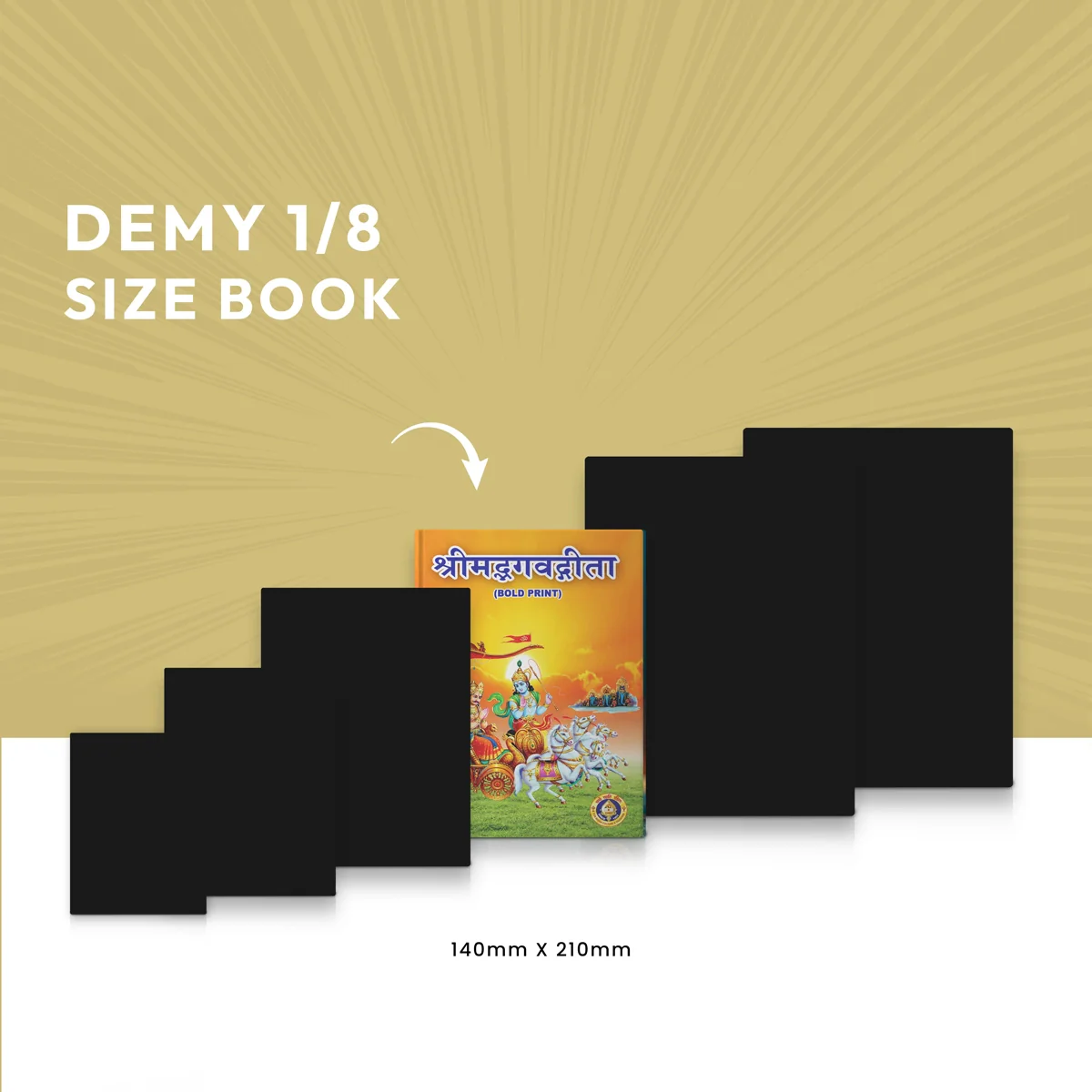Srimad Bhagavad Gita - Bold Print - Sanskrit | Srimad Bhagavad Geeta/ Hindu Holy Book - Image 5