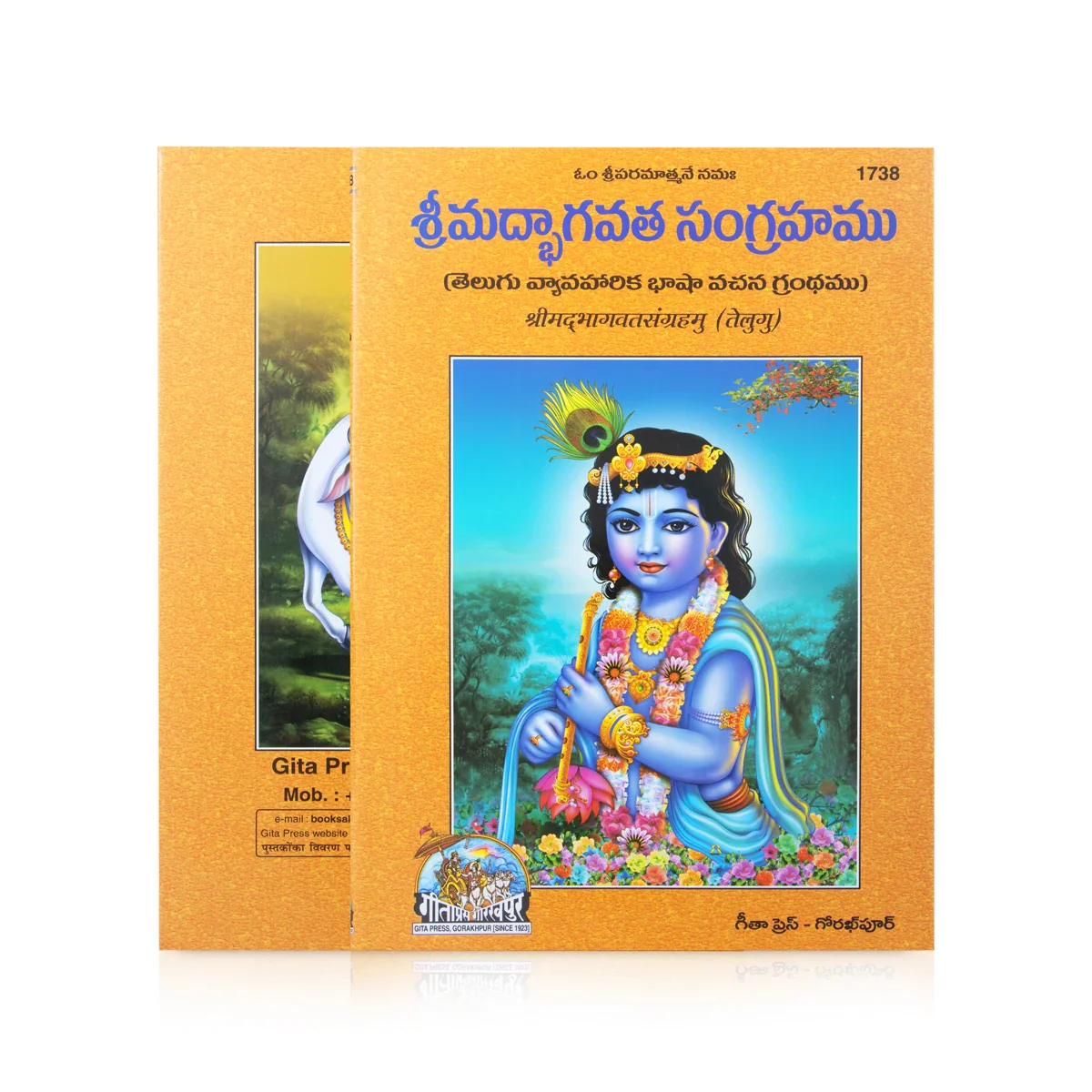 Srimad Bhagavata Sangraham - Telugu | Hindu Puran Book