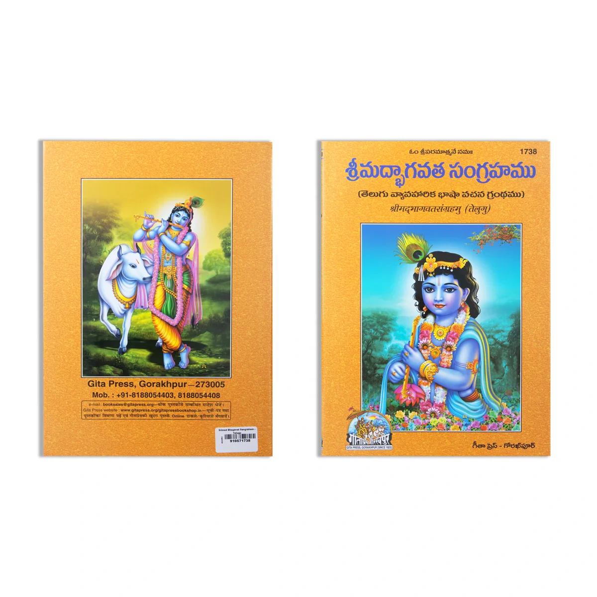 Srimad Bhagavata Sangraham - Telugu | Hindu Puran Book - Image 2