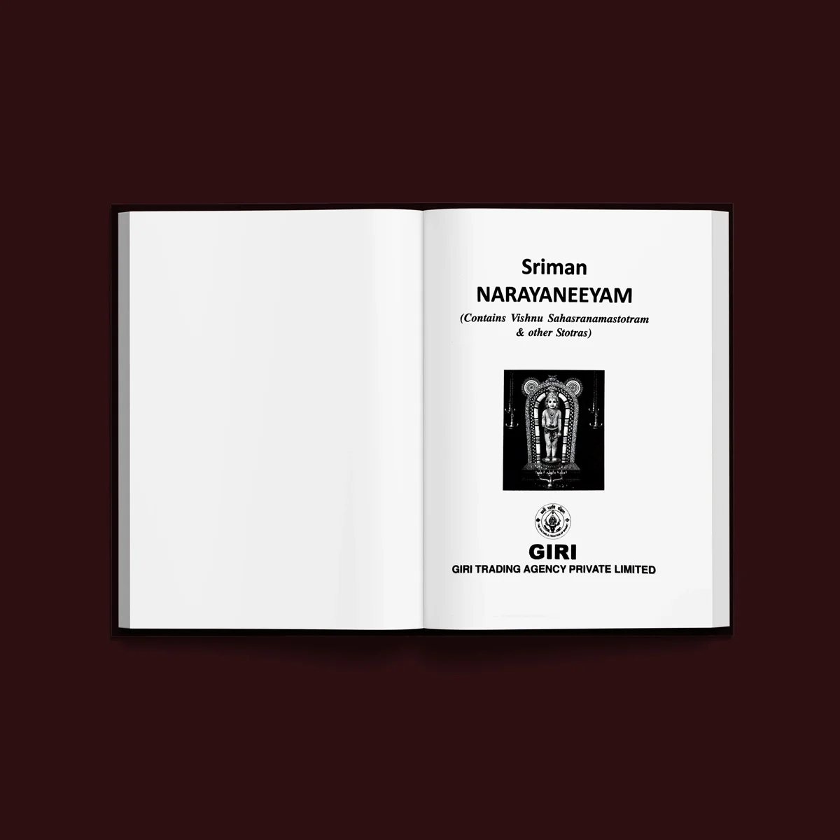 Sriman Narayaneeyam - English | Vishnu Shloka/ Hindu Religious Book - Image 3