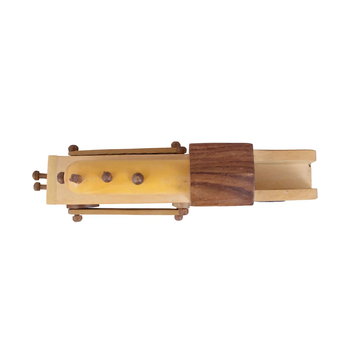 Steam Engine Wooden Toy - 4 x 10.5 Inches | Toy Train for Kids - Image 4