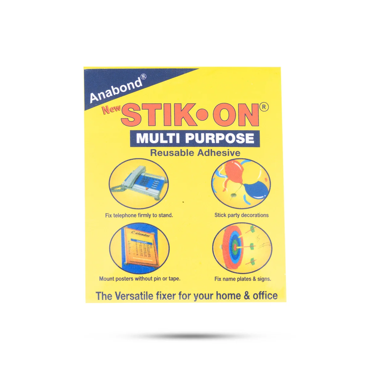 Anabond Stick On - 10 Gms | Stationery Items/ Stick On Multi Purpose Reusable Adhesive - Image 2