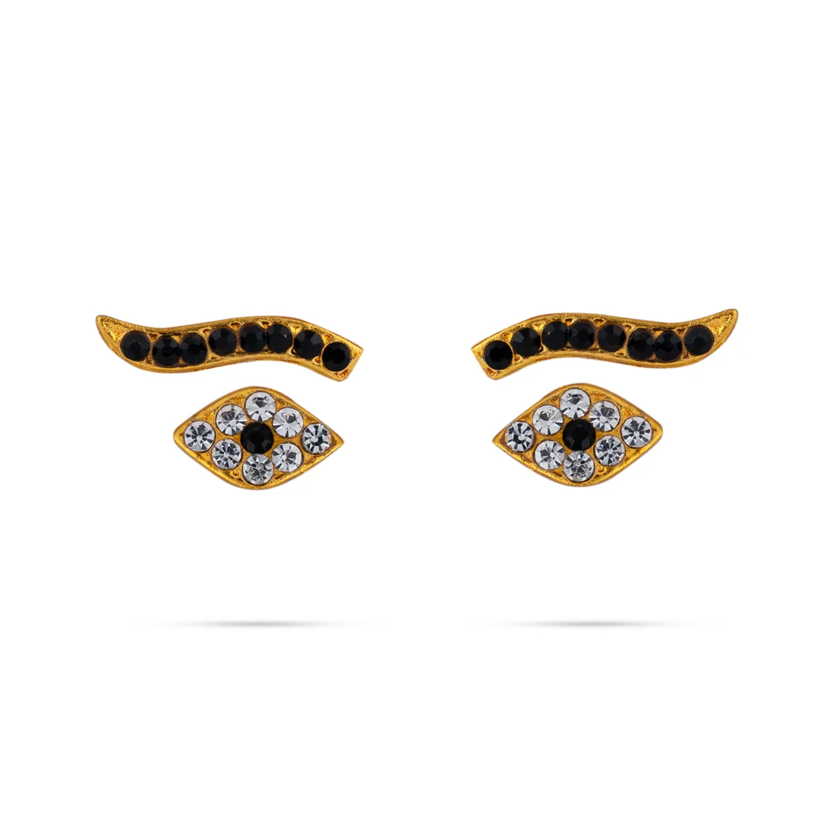 Stone Amman Face Set | Stone Swamy Alangaram/ Stone Varalakshmi Face Set for Deity/ Assorted Design - Image 3