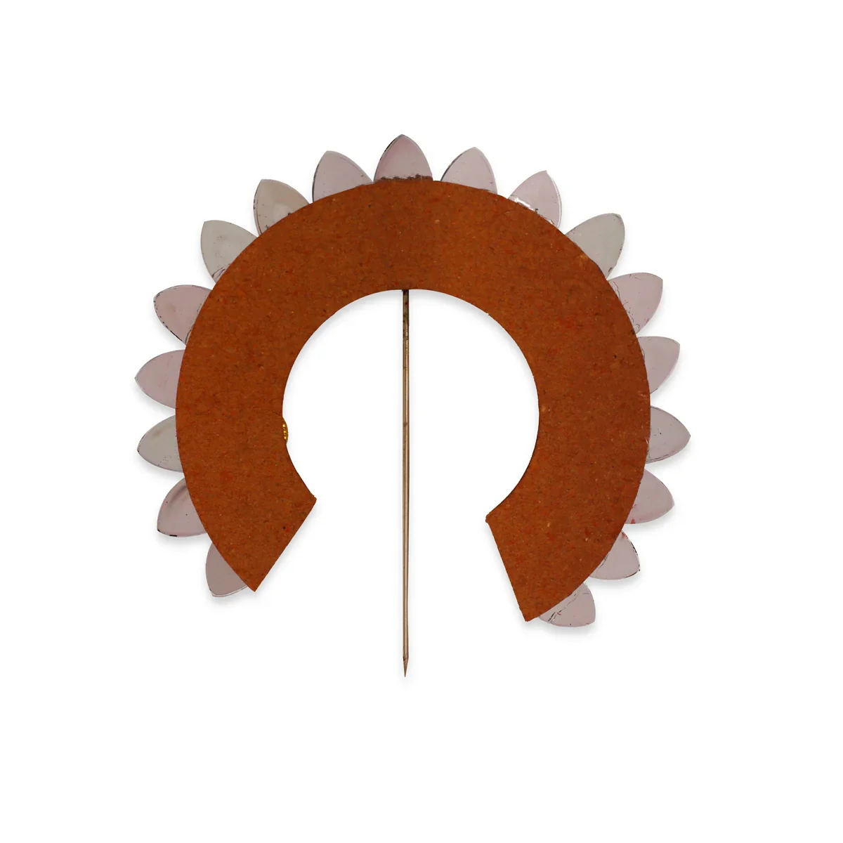 Stone Arch - 5 x 4.5 Inches | Artificial Flower Arch/ Hair Accessories for Deity - Image 3