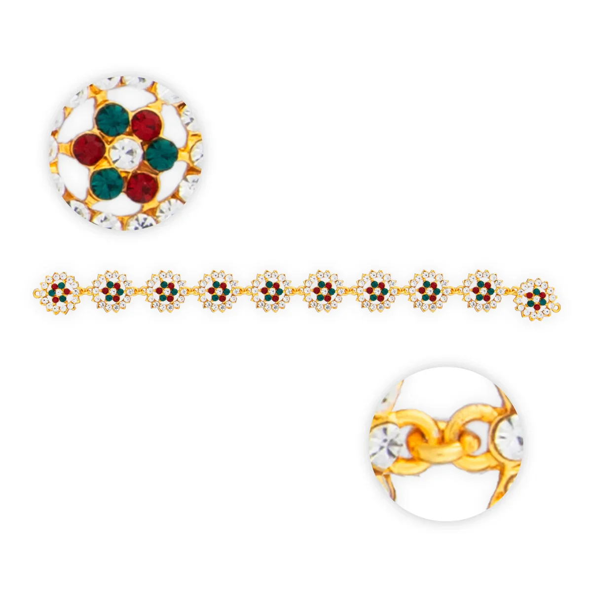 Stone Belt - 12 Inches | Waist Belt for Deity Decor - Image 2