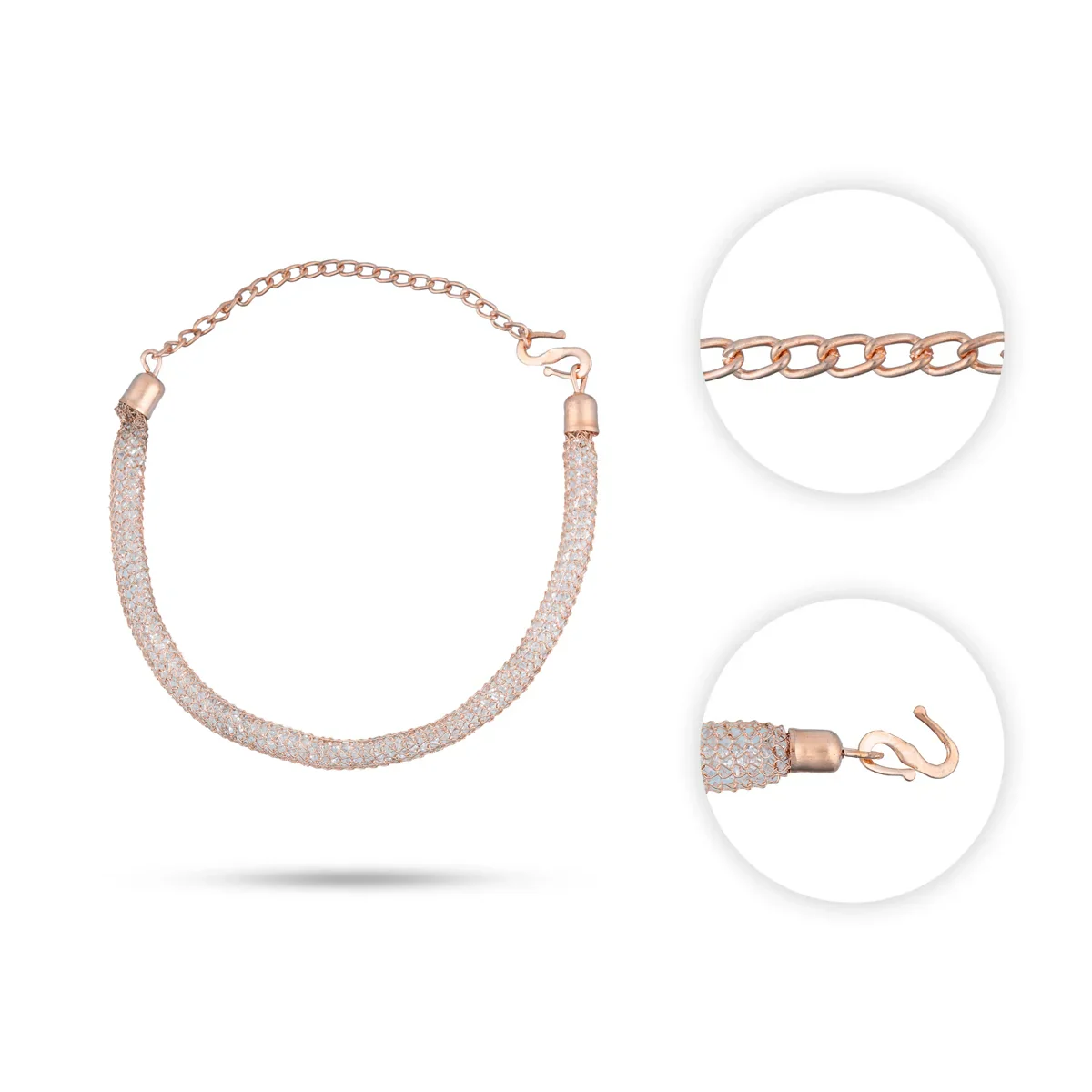 Stone Bracelate - 7 Inches | Stone Jewelry/ Stone Hand Band for Women - Image 2