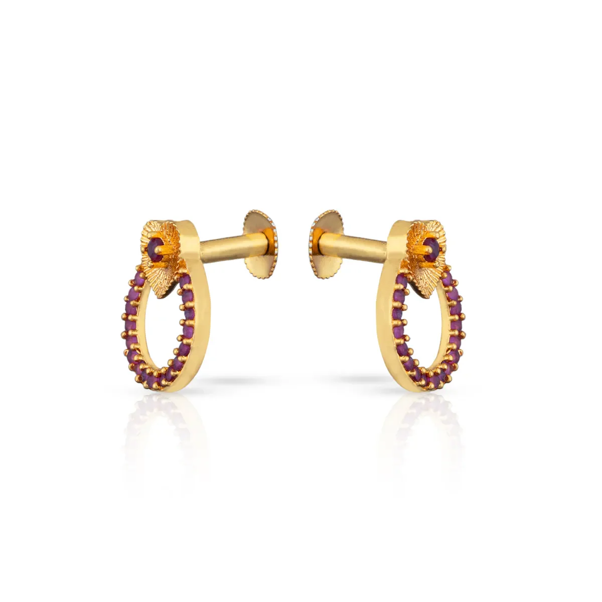 Stone Earring Pair | Ear Studs/ Earring/ Artificial Jewellery For Daily Wear - Image 2
