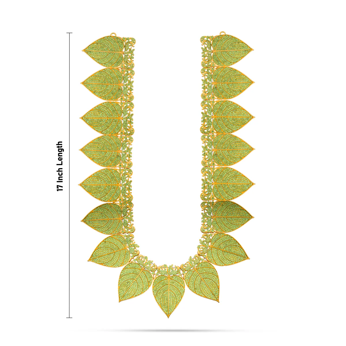 Stone Haram - 17 Inches | Multicolour Stone Jewellery/ Jewellery for Deity/ 735 Gms - Image 3