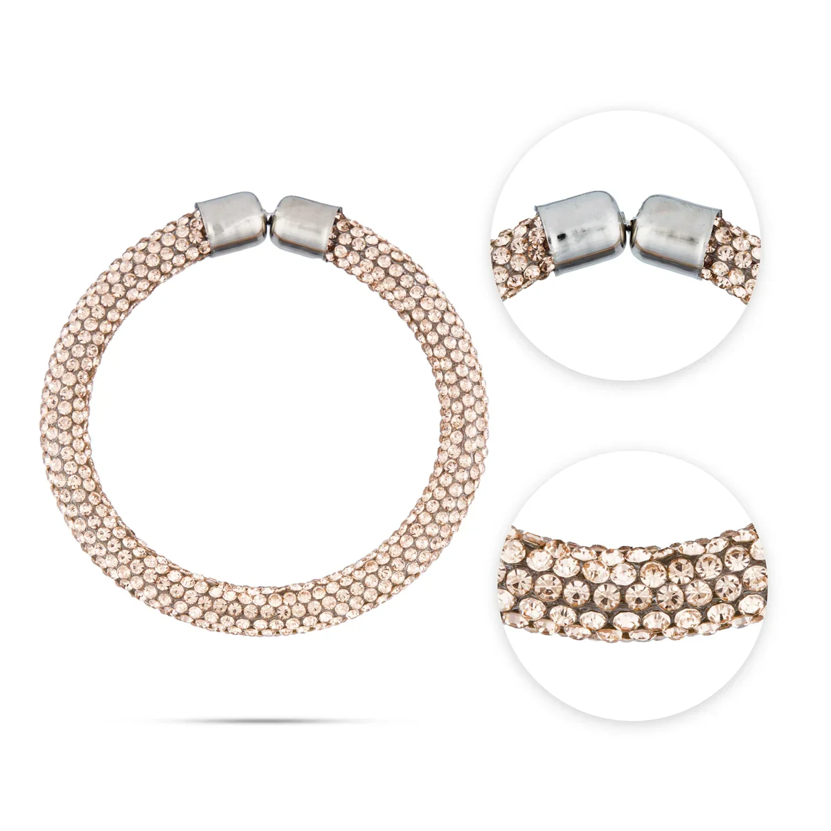 Stone Kada - 3 Inches | Hand Kada/ Stone Jewelry/ Hand Jewelry - Image 2