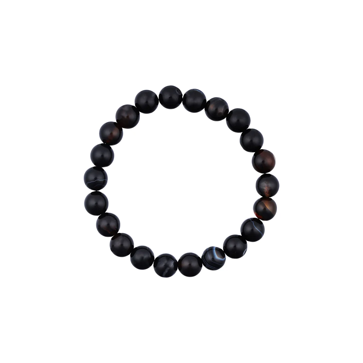 Sulemani Hakik Bracelet - 2.5 Inches | Black Hakik Bracelet/ Black Sulemani Hakik Bracelet for Men & Women - Image 5